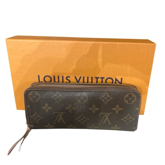 Louis Vuitton Brown Monogram Clemence Wallet - Picture 1 of 5